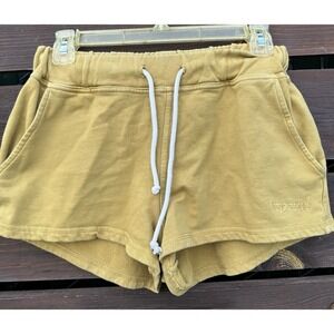Cali Girl Rip Curl Women's Yellowish Beach Lounge Shorts Size XS